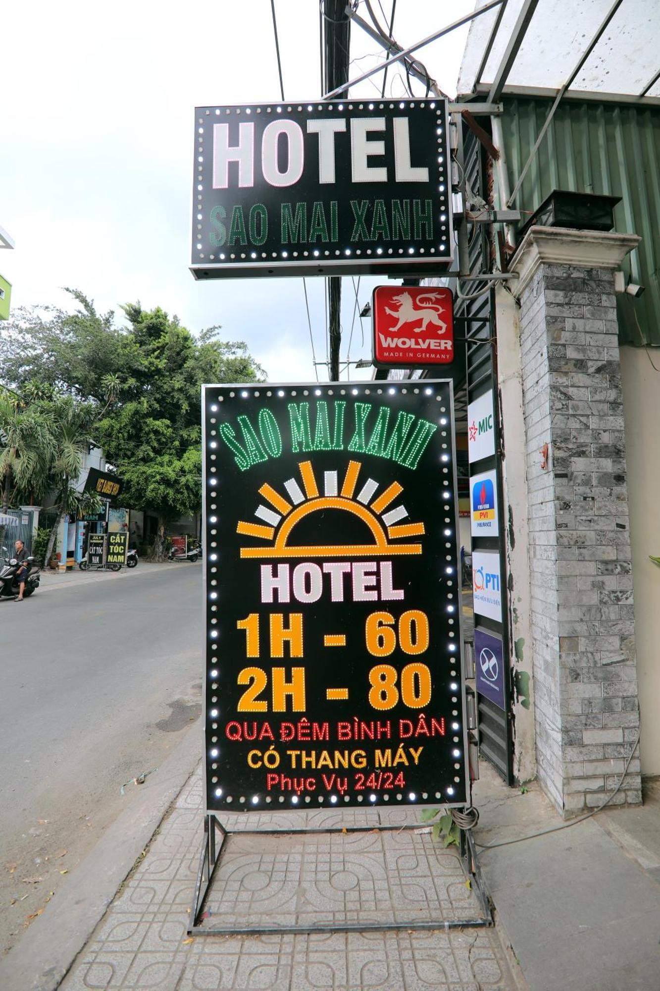 Khach San Sao Mai Xanh - Sao Mai Xanh Hotel Ho Si Minh-város Kültér fotó